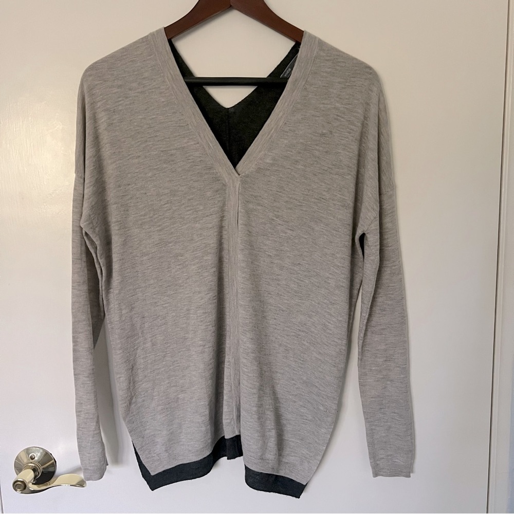 Vince MERINO WOOL lightweight knit top